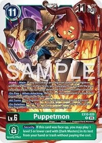 Puppetmon - Sinister Order - Digimon Card Game card