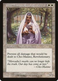 Cho-Manno, Revolutionary - Mercadian Masques - Magic: The Gathering card