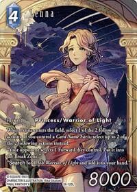Lenna (Full Art) - Gunslinger in the Abyss - Final Fantasy TCG card