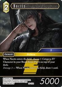 Noctis - Gunslinger in the Abyss - Final Fantasy TCG card