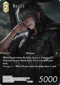 Noctis (Full Art) - Gunslinger in the Abyss - Final Fantasy TCG card