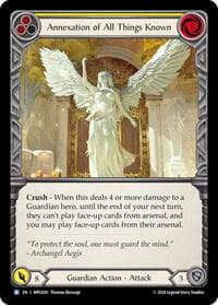 Annexation of All Things Known - Mastery Pack Guardian - Flesh and Blood TCG card