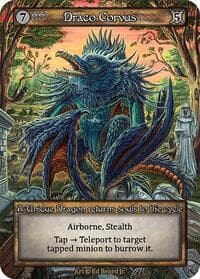 Draco Corvus - Dragonlord - Sorcery: Contested Realm card