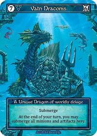 Vatn Draconis (Foil) - Dragonlord - Sorcery: Contested Realm card