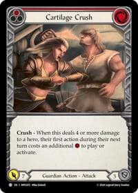 Cartilage Crush (Red) - Mastery Pack Guardian - Flesh and Blood TCG card