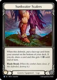 Sunkwater Scalers - Mastery Pack Guardian - Flesh and Blood TCG card