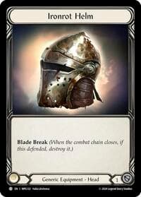 Ironrot Helm - Mastery Pack Guardian - Flesh and Blood TCG card