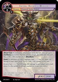 Gevrn, Reckless Duelist - Descent into the Raven's Catacombs - Force of Will card