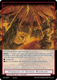 Fumaroles of Infernal Bloodlava - Descent into the Raven's Catacombs - Force of Will card