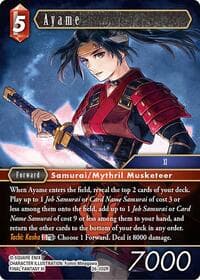 Ayame - Gunslinger in the Abyss - Final Fantasy TCG card