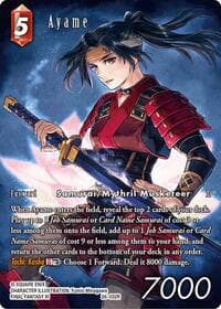 Ayame (Full Art) - Gunslinger in the Abyss - Final Fantasy TCG card