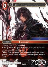 Clive - Gunslinger in the Abyss - Final Fantasy TCG card