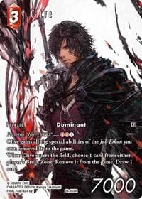 Clive (Full Art) - Gunslinger in the Abyss - Final Fantasy TCG card