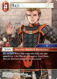 Naji EX - Gunslinger in the Abyss - Final Fantasy TCG card