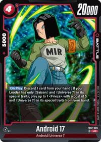 Android 17 - FB07-005 - Wish For Shenron - Dragon Ball Super: Fusion World card