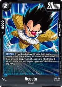 Vegeta - Wish For Shenron - Dragon Ball Super: Fusion World card