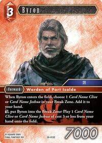 Byron - Gunslinger in the Abyss - Final Fantasy TCG card