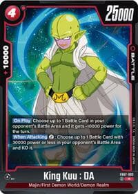 King Kuu : DA - Wish For Shenron - Dragon Ball Super: Fusion World card