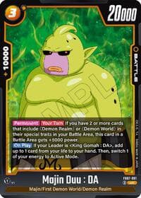 Majin Duu : DA - Wish For Shenron - Dragon Ball Super: Fusion World card