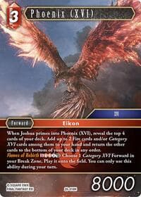 Phoenix (XVI) - Gunslinger in the Abyss - Final Fantasy TCG card