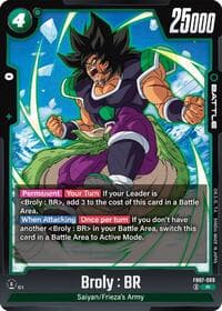 Broly : BR - Wish For Shenron - Dragon Ball Super: Fusion World card