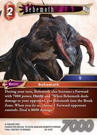 Behemoth - Gunslinger in the Abyss - Final Fantasy TCG card