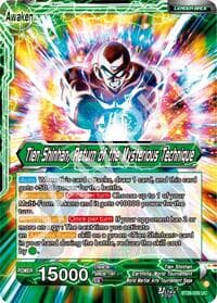 Tien Shinhan // Tien Shinhan, Return of the Mysterious Technique - Prismatic Clash - Dragon Ball Super: Masters card