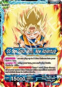 Son Goku (Mini) // SS Son Goku (Mini), New Adventure - Prismatic Clash - Dragon Ball Super: Masters card