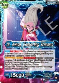 Dr. Arinsu // Dr. Arinsu, Concocting Schemes - Prismatic Clash - Dragon Ball Super: Masters card