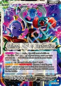 Belmod // Belmod, God of Destruction - Prismatic Clash - Dragon Ball Super: Masters card