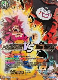 SS4 Son Goku (Mini) VS King Gomah - Prismatic Clash - Dragon Ball Super: Masters card