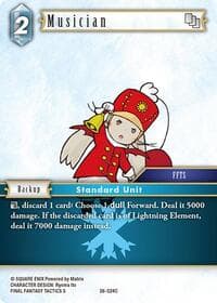 Musician - Gunslinger in the Abyss - Final Fantasy TCG card