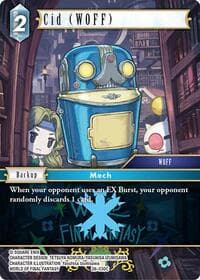 Cid (WOFF) - Gunslinger in the Abyss - Final Fantasy TCG card