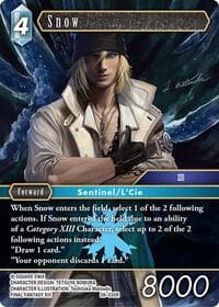 Snow - Gunslinger in the Abyss - Final Fantasy TCG card