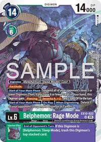 Belphemon: Rage Mode - Sinister Order - Digimon Card Game card