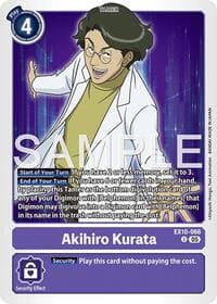 Akihiro Kurata - Sinister Order - Digimon Card Game card