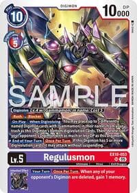 Regulusmon - Sinister Order - Digimon Card Game card