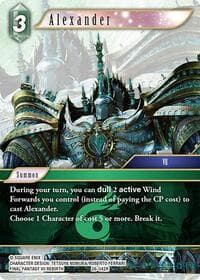 Alexander - Gunslinger in the Abyss - Final Fantasy TCG card