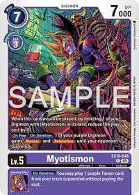 Myotismon - Sinister Order - Digimon Card Game card
