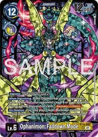 Ophanimon Falldown Mode (Premium Heroines Set Ver.2) - New Awakening - Digimon Card Game card