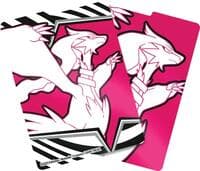 White Flare Card Divider - Reshiram - Pokemon International Card Dividers - Collectible Storage card