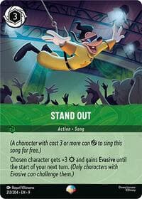 Stand Out (Epic) - Fabled - Disney Lorcana card