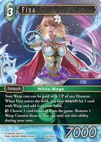 Fina - Gunslinger in the Abyss - Final Fantasy TCG card