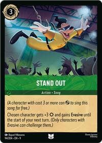 Stand Out - Fabled - Disney Lorcana card