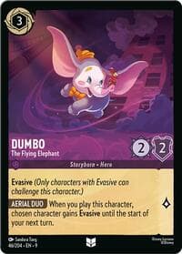 Dumbo - The Flying Elephant - Fabled - Disney Lorcana card