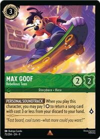 Max Goof - Rebellious Teen - Fabled - Disney Lorcana card