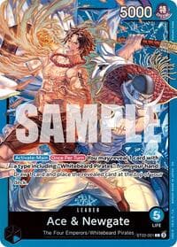 Ace & Newgate - ST-22: Starter Deck 22 Ace & Newgate - One Piece Card Game card