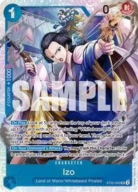 Izo - ST-22: Starter Deck 22 Ace & Newgate - One Piece Card Game card