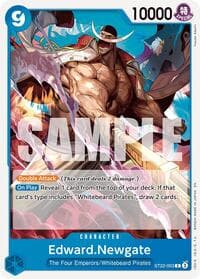 Edward.Newgate - ST-22: Starter Deck 22 Ace & Newgate - One Piece Card Game card