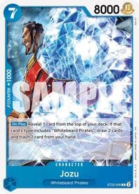 Jozu - ST-22: Starter Deck 22 Ace & Newgate - One Piece Card Game card